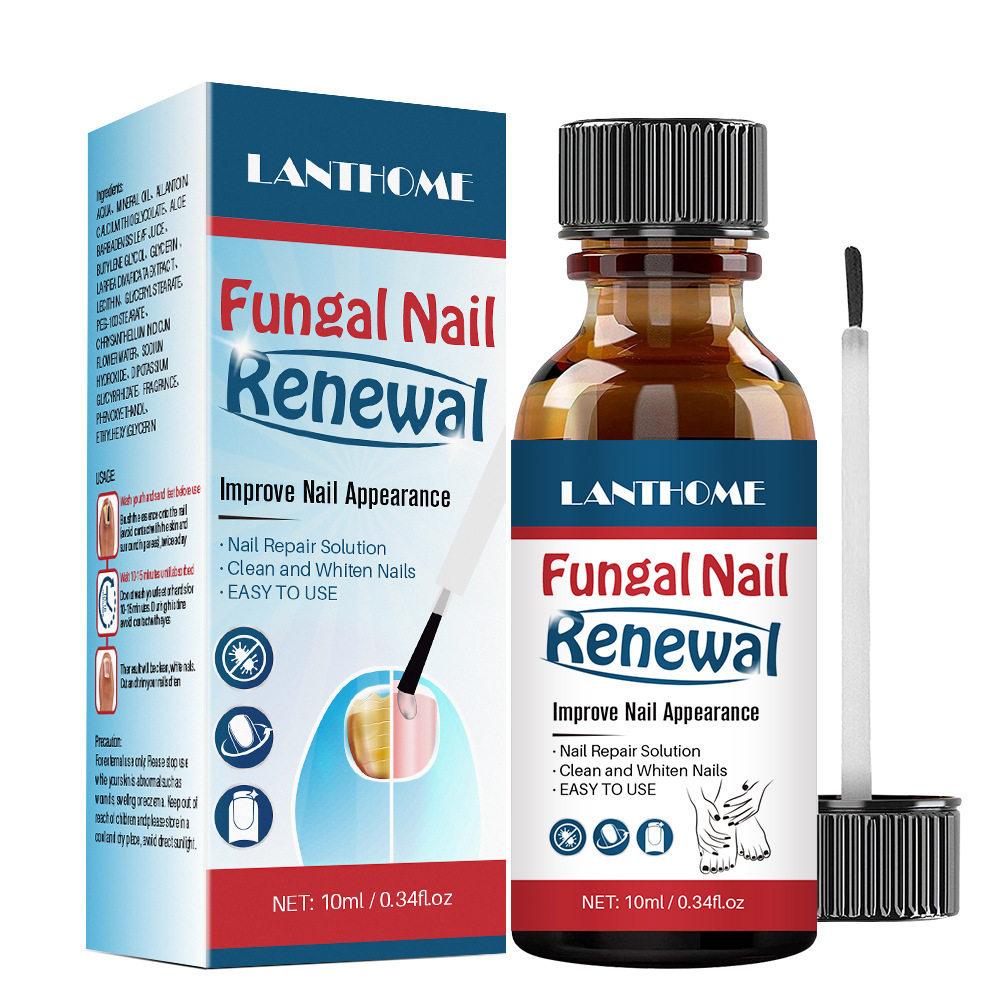 Fungal Nail Renewal Treatment Mild Nail Care Solution for Healthy Nails Daily Home Use Clear 10ml