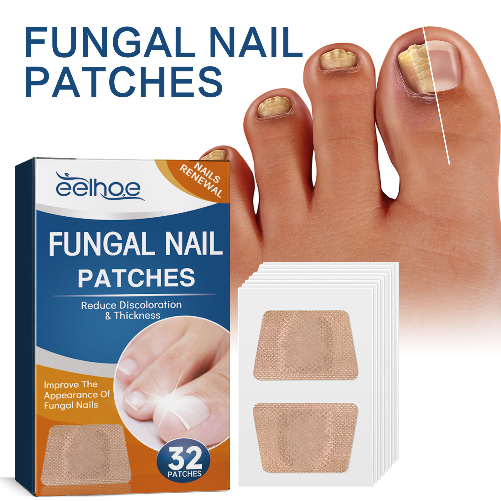 Toenail Care Patch For Soft Ingrown Thickened Nails Daily Nail Hygiene And Comfort Support