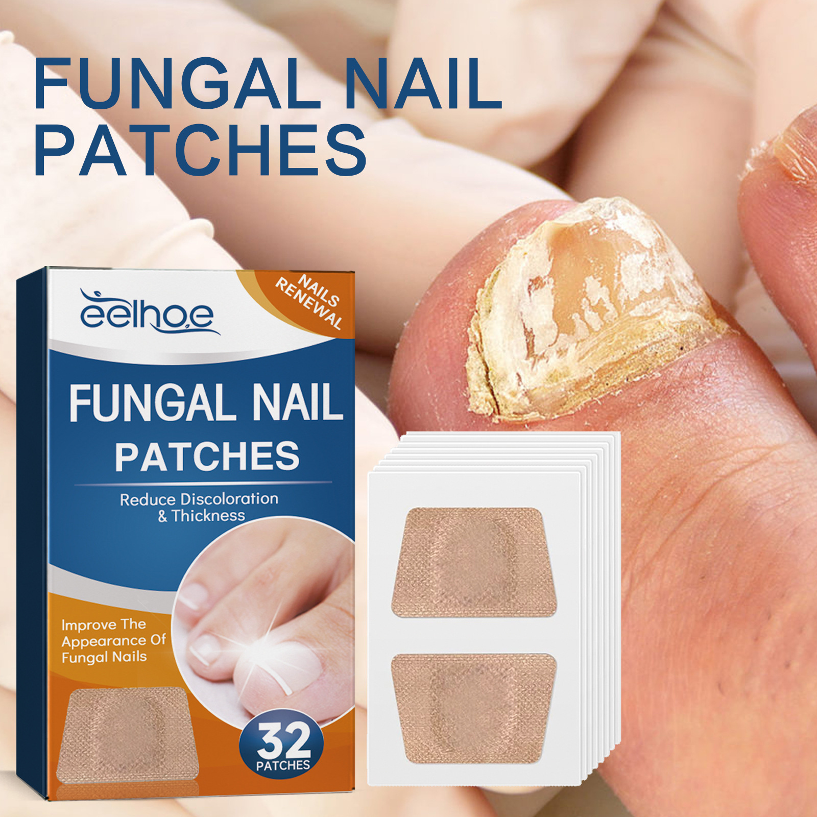 Toenail Care Patch For Soft Ingrown Thickened Nails Daily Nail Hygiene And Comfort Support