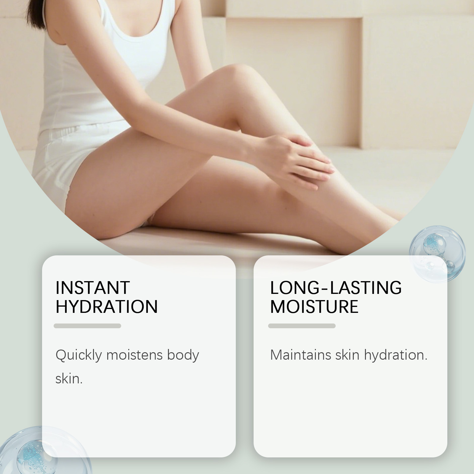 Hyaluronic Acid Body Essence For Moisturizing Smoothing Elasticity And Refreshing Daily Hydrating Skin Care
