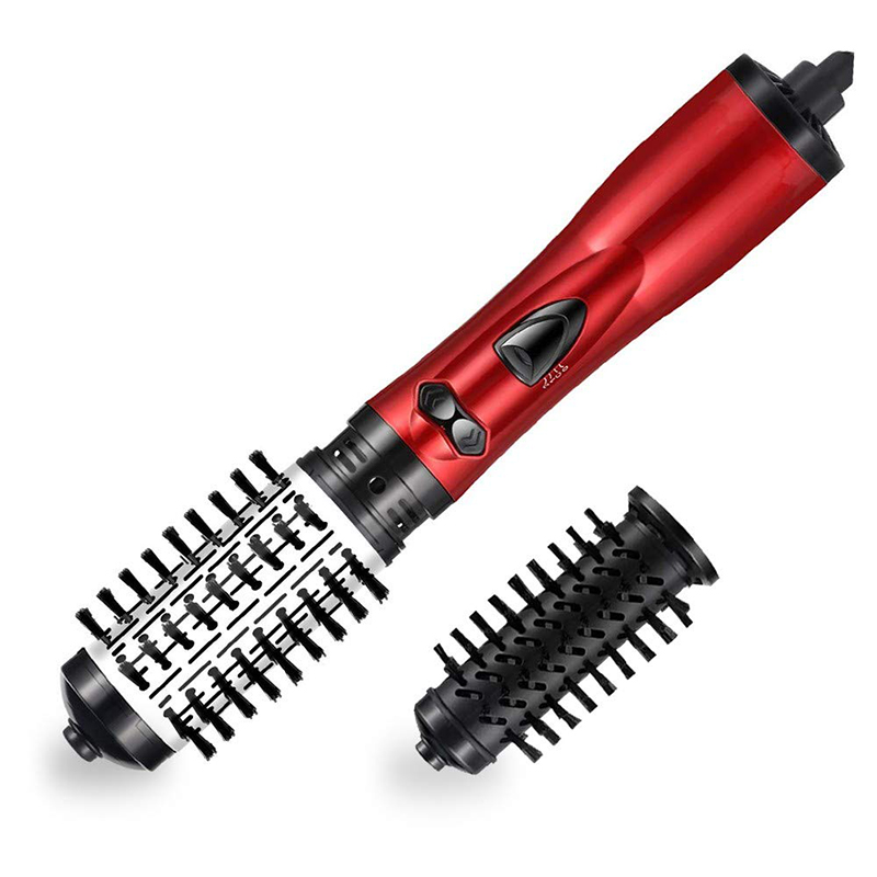 Multi-Functional 2 In 1 Hot Air Brush Automatic Hair Curler Straightener Rotating Volumizer Curling Iron Ceramic Hot Comb