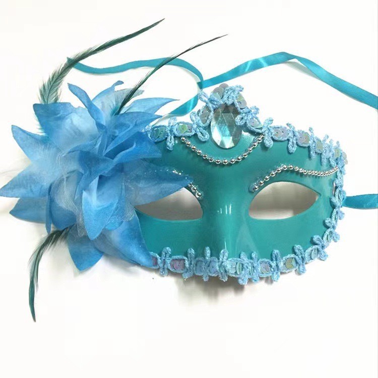 Halloween Mask Venetian Mask Costume Party Princess Women Party Performance Prop Half Face Mask