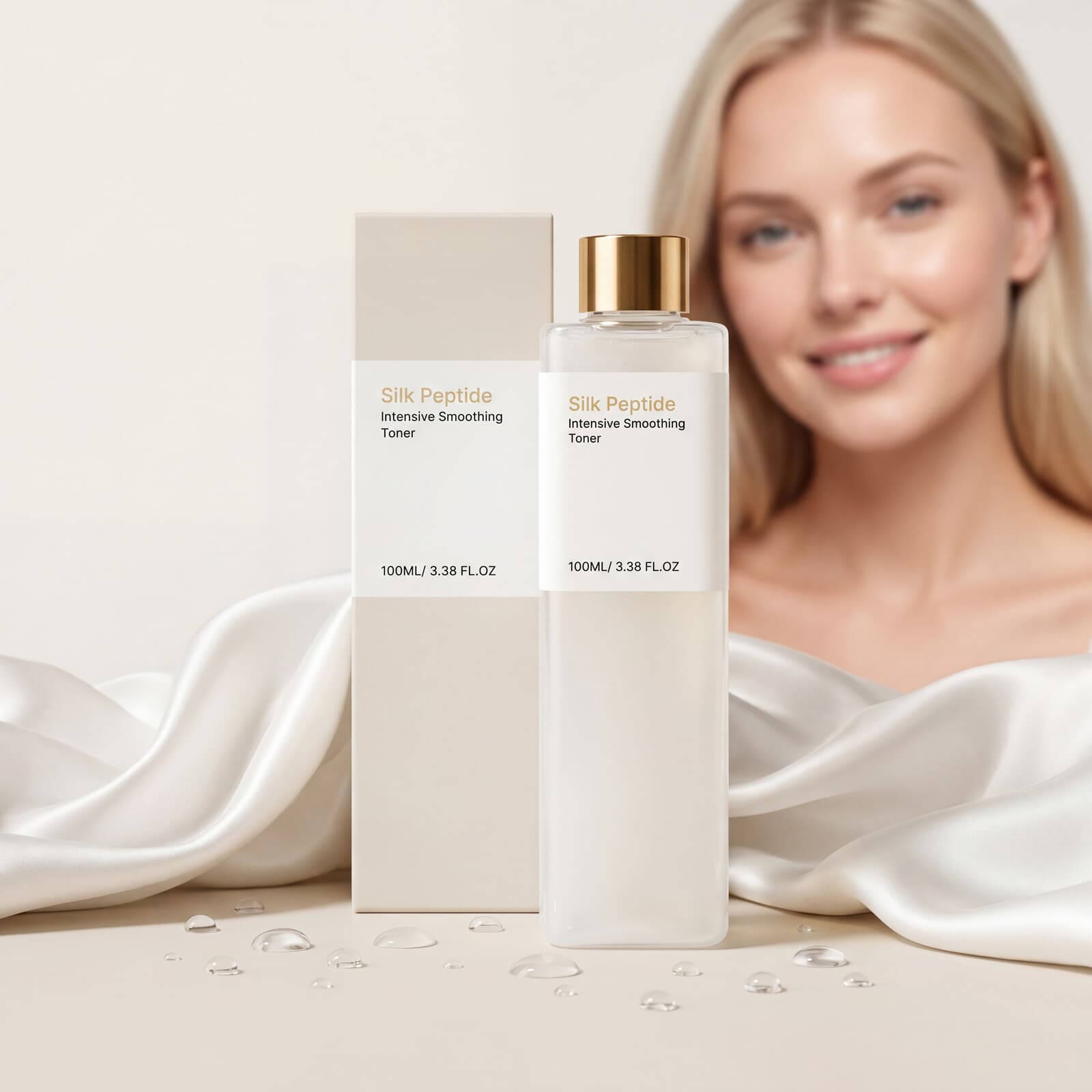 Smooth Toner Daily Hydrating Moisturizing Nourishing Refreshing Non Sticky Fast Absorbing Mild Care For Facial Skin