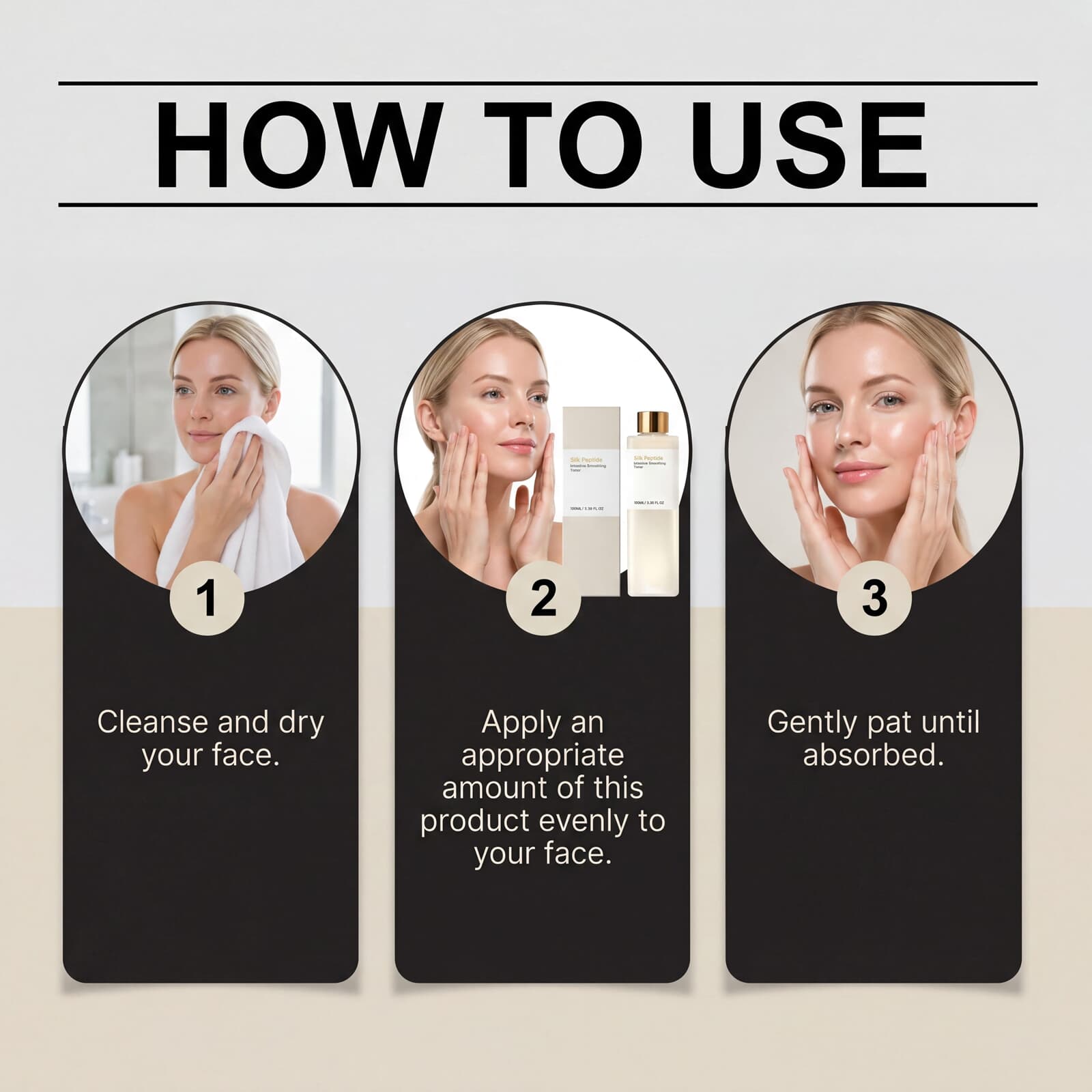 Smooth Toner Daily Hydrating Moisturizing Nourishing Refreshing Non Sticky Fast Absorbing Mild Care For Facial Skin
