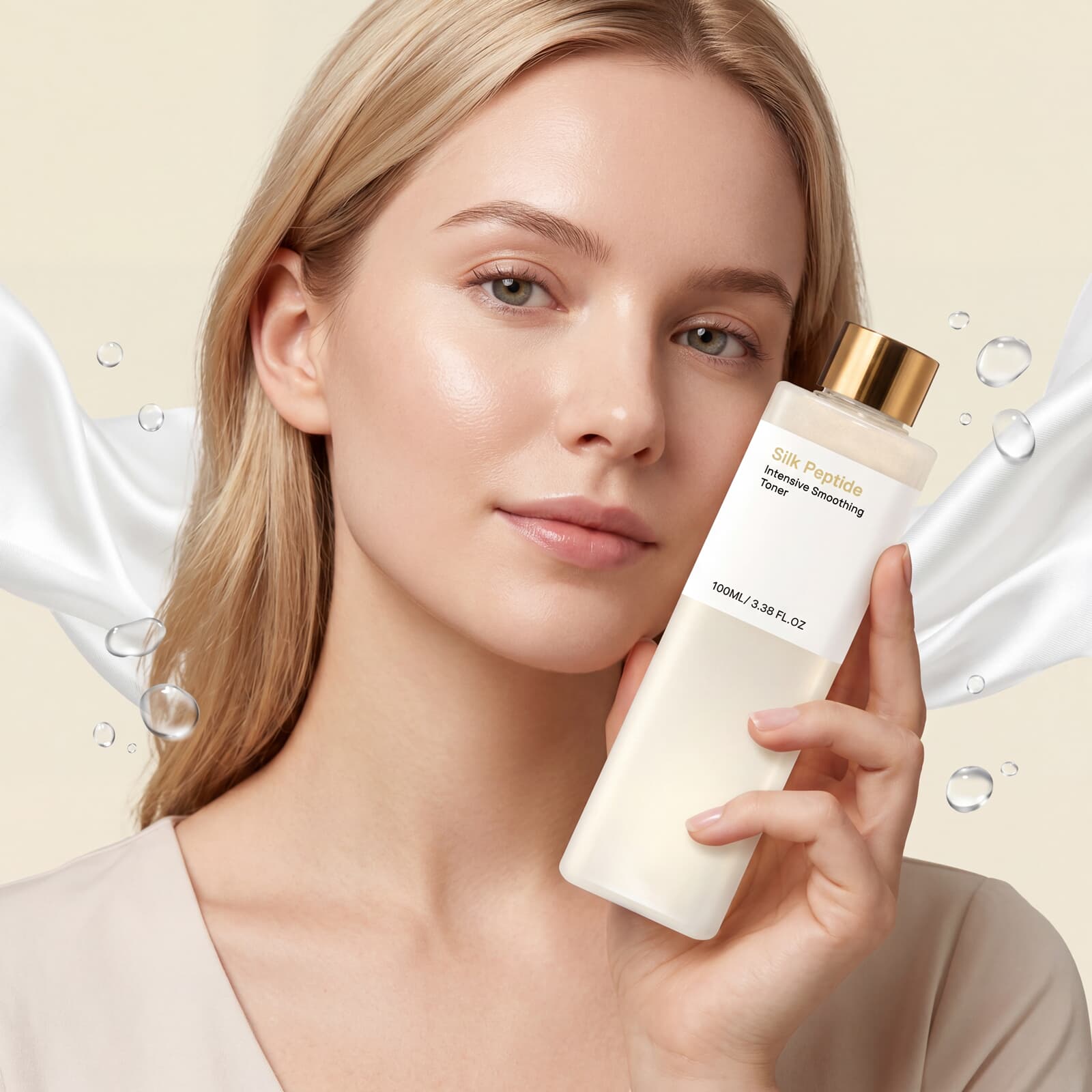Smooth Toner Daily Hydrating Moisturizing Nourishing Refreshing Non Sticky Fast Absorbing Mild Care For Facial Skin