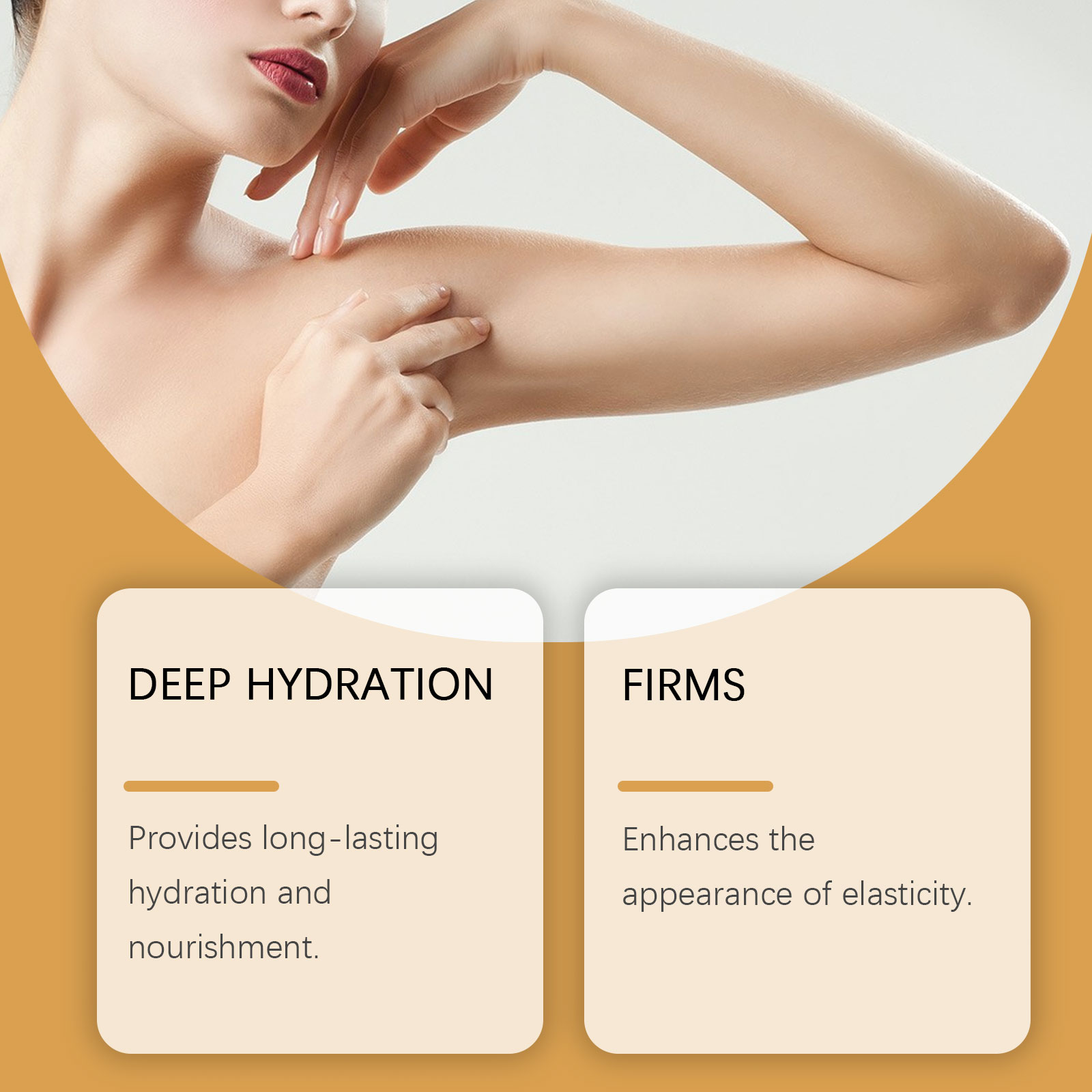 Honey Butter Moisturizing Cream Deep Hydrating Lock Water Smooth Soft Nourish Skin Elastic Body Lotion