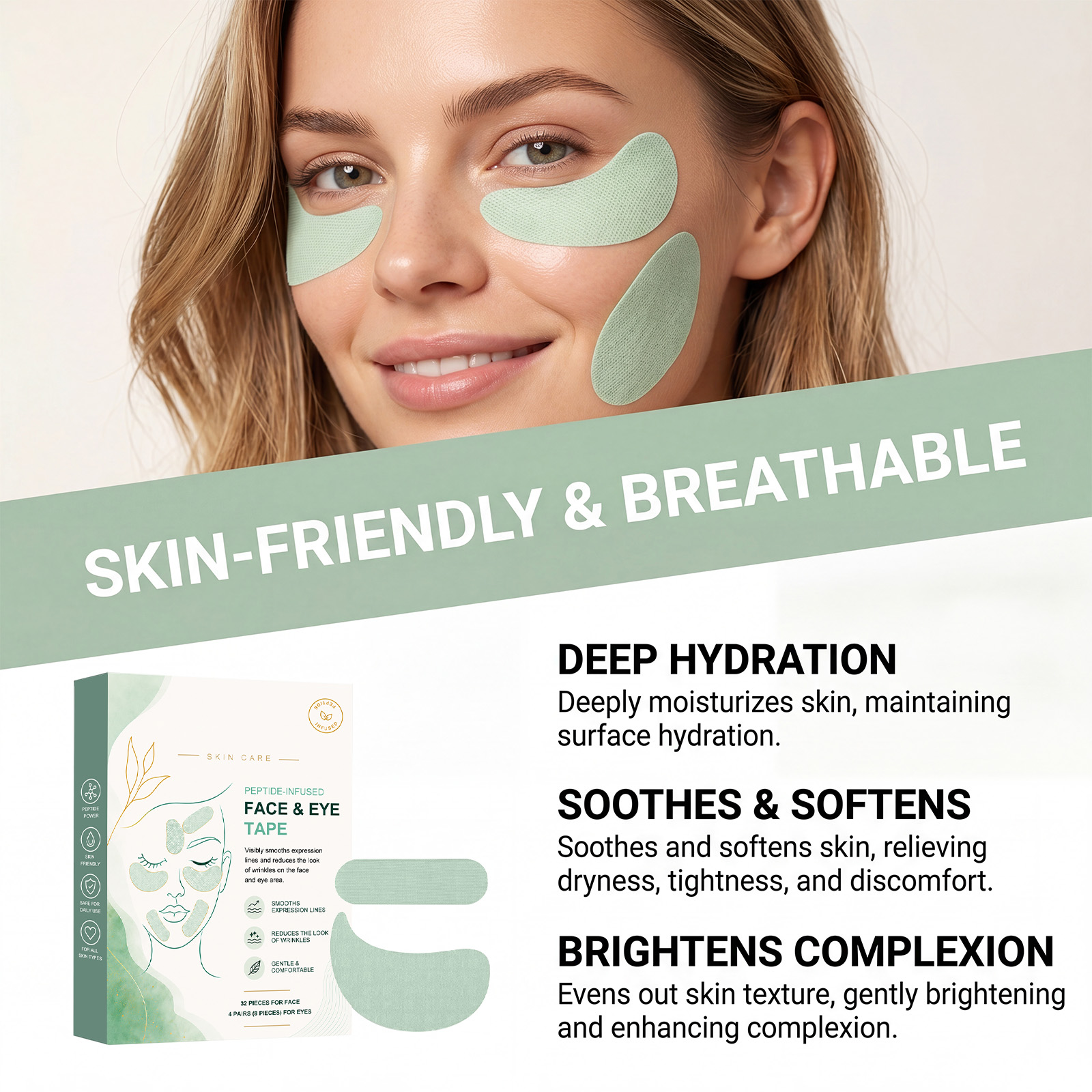Facial Care Patch Deep Nourishing Skin Treatment For Daily Household Facial Beauty Maintenance Care