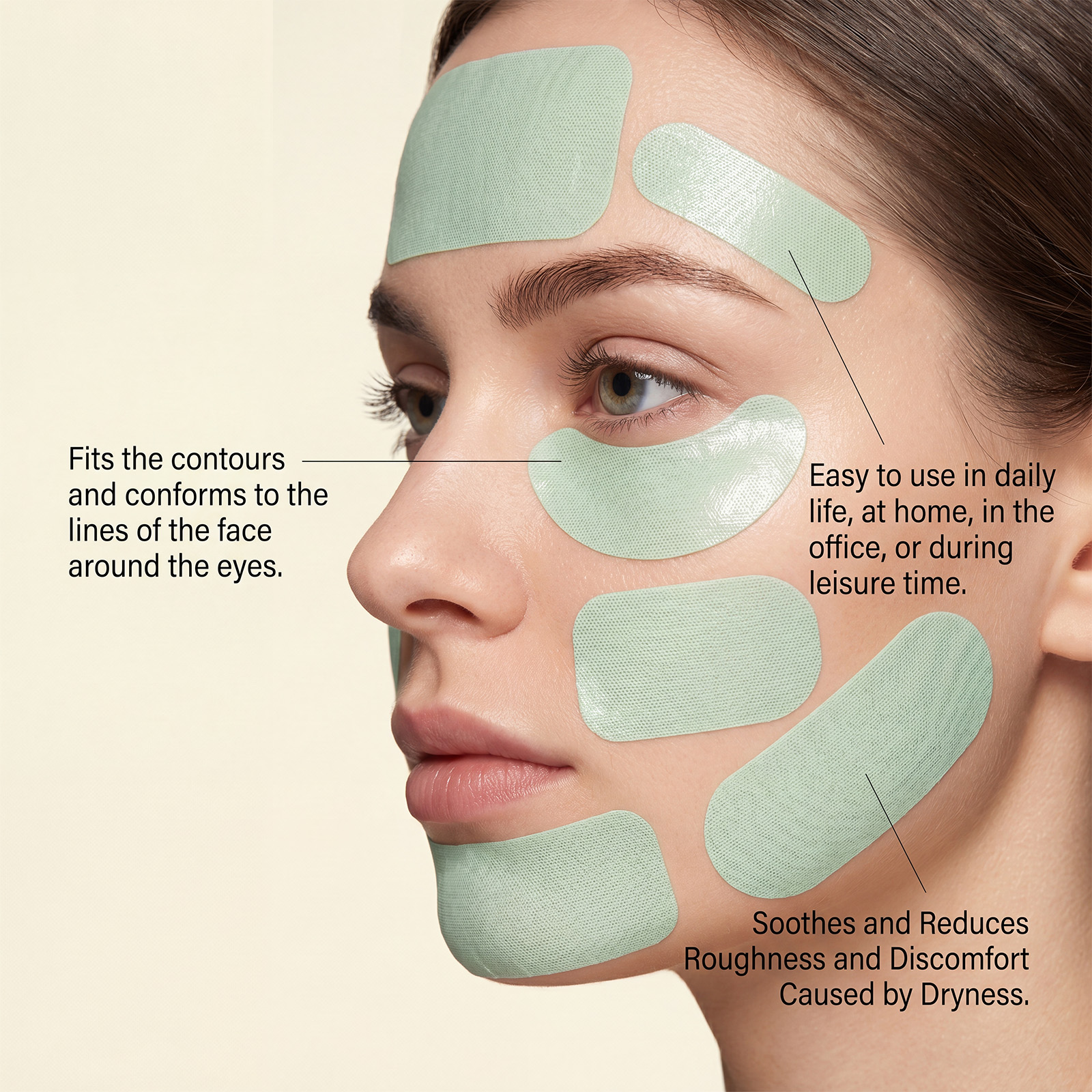 Facial Care Patch Deep Nourishing Skin Treatment For Daily Household Facial Beauty Maintenance Care