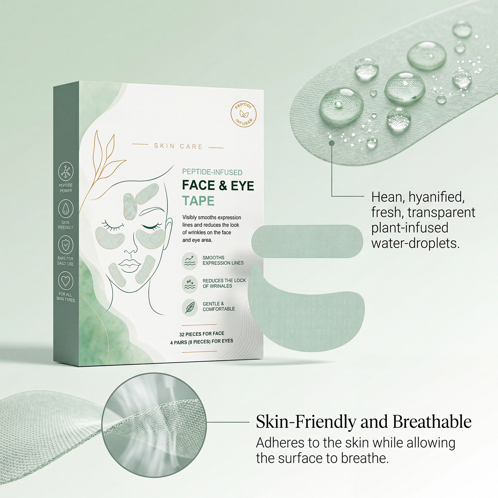 Facial Care Patch Deep Nourishing Skin Treatment For Daily Household Facial Beauty Maintenance Care