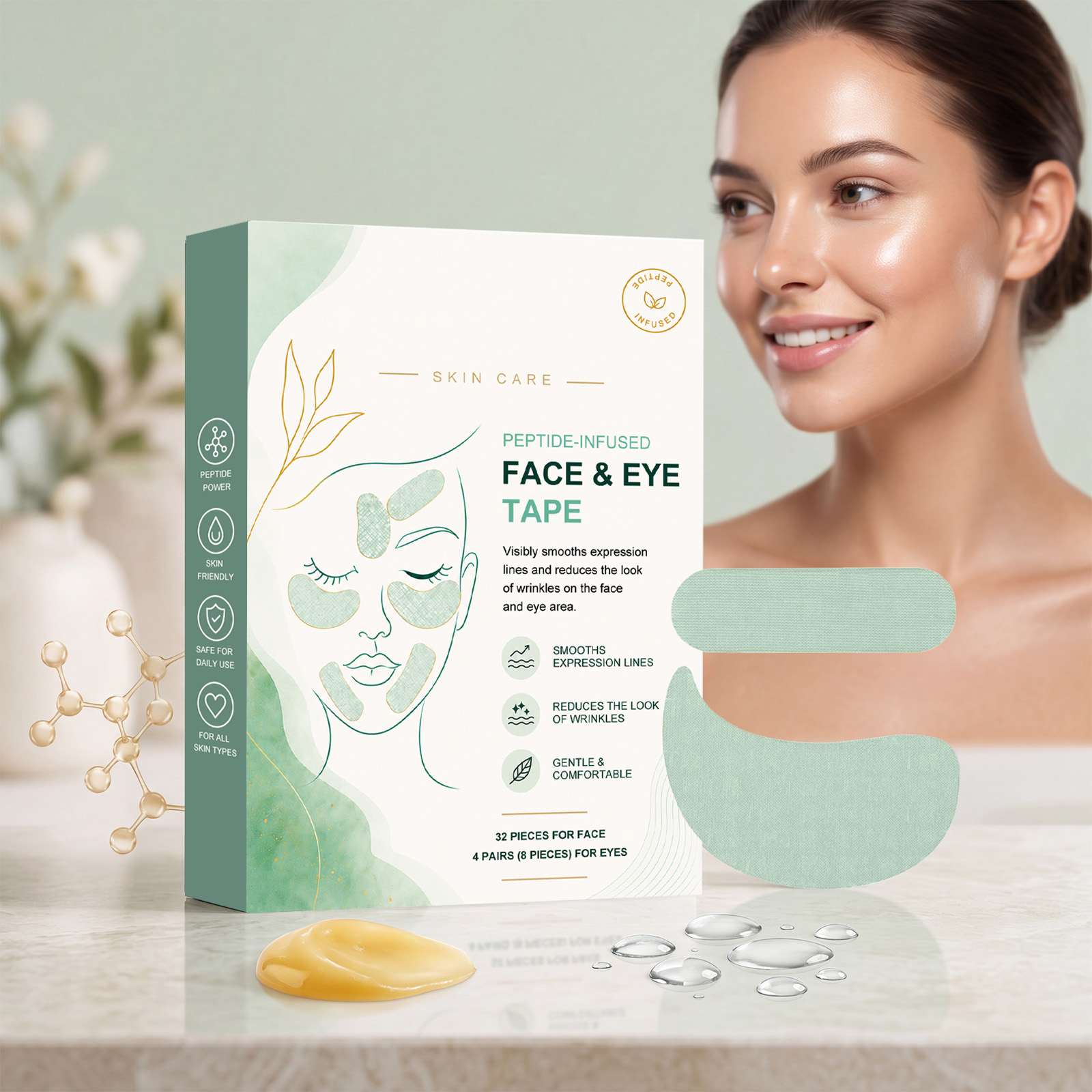Facial Care Patch Deep Nourishing Skin Treatment For Daily Household Facial Beauty Maintenance Care