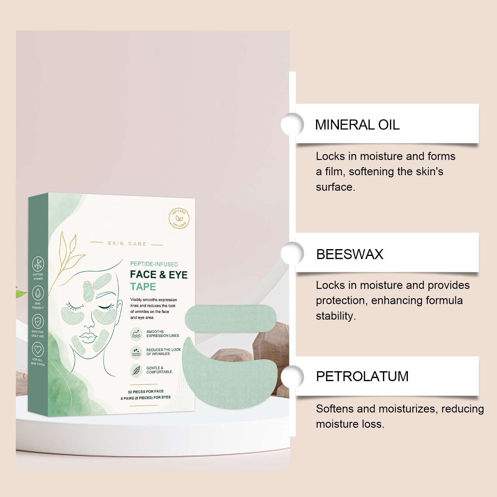 Facial Care Patch Deep Nourishing Skin Treatment For Daily Household Facial Beauty Maintenance Care
