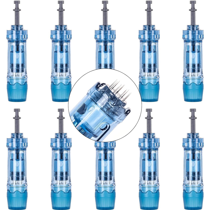 (18Pin) Dr. Pen Ultima M8S Derma Pen Needle Cartridges 10pcs Replacement Disposable Bayonet Slot
