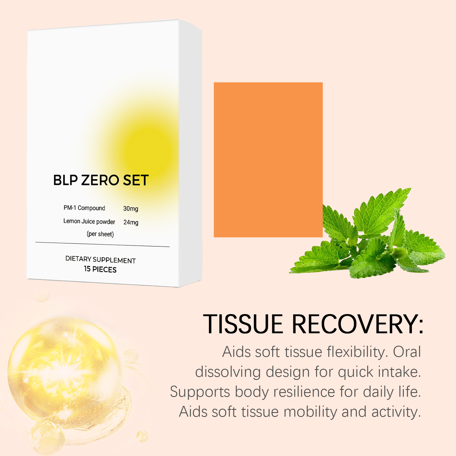Body Care Oral Lozenges Daily Nourishment Vitality Boost Gentle Dietary Supplement