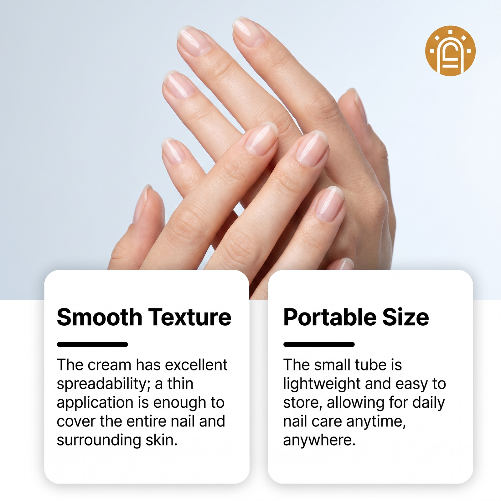 Nail Care Cream Smooth Texture Mild Moisturizing Soft Dry Cuticle Skin Natural Gloss Daily Maintenance