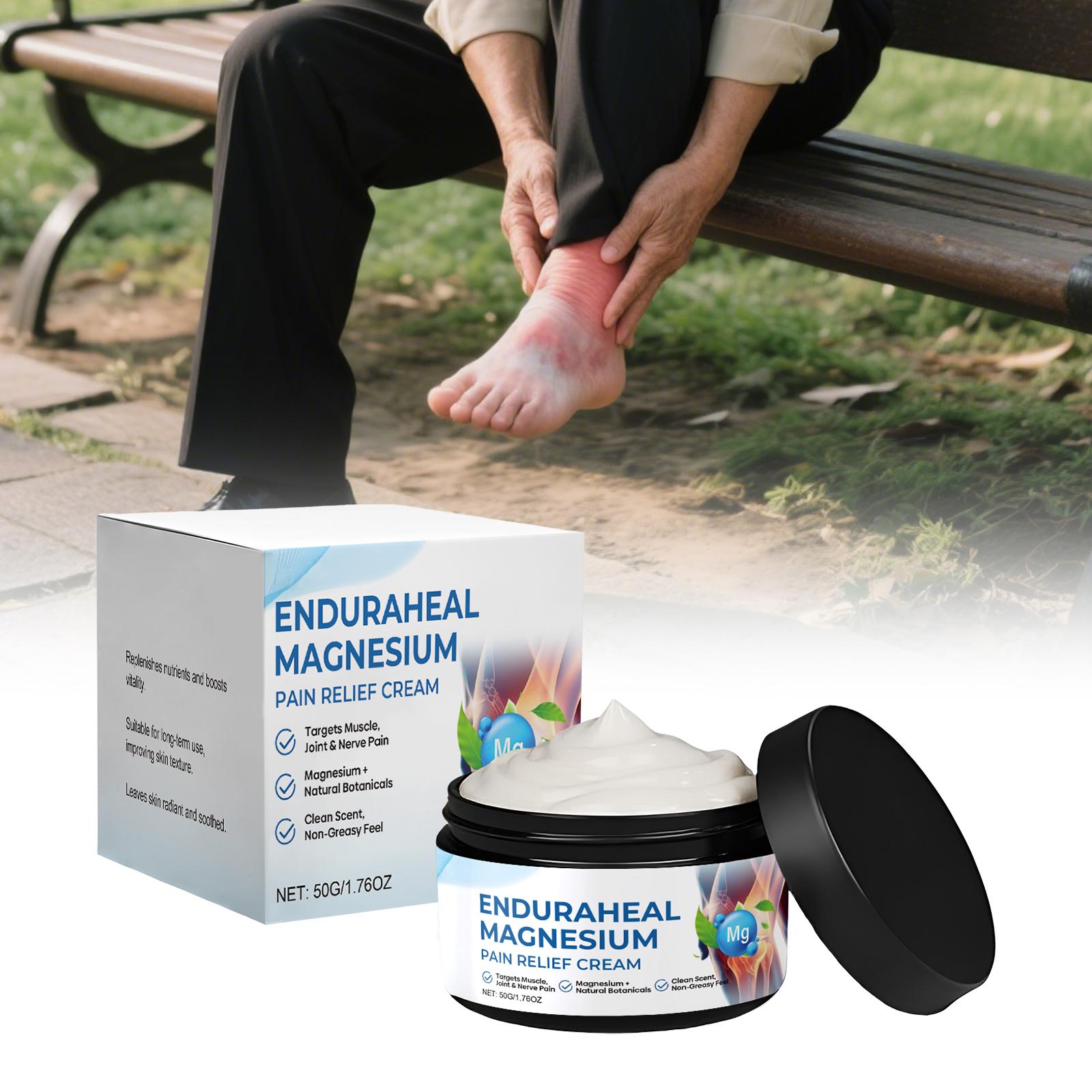 Joint Care Magnesium Cream Daily Nourishing Body Joint External Comfort Massage Smear Care Ointment
