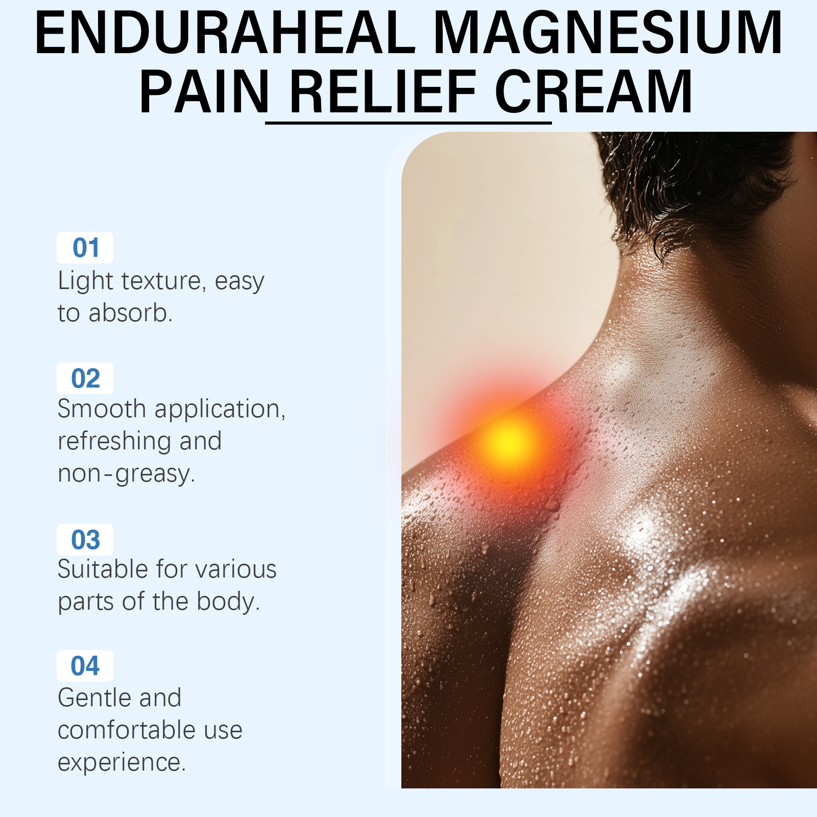 Joint Care Magnesium Cream Daily Nourishing Body Joint External Comfort Massage Smear Care Ointment