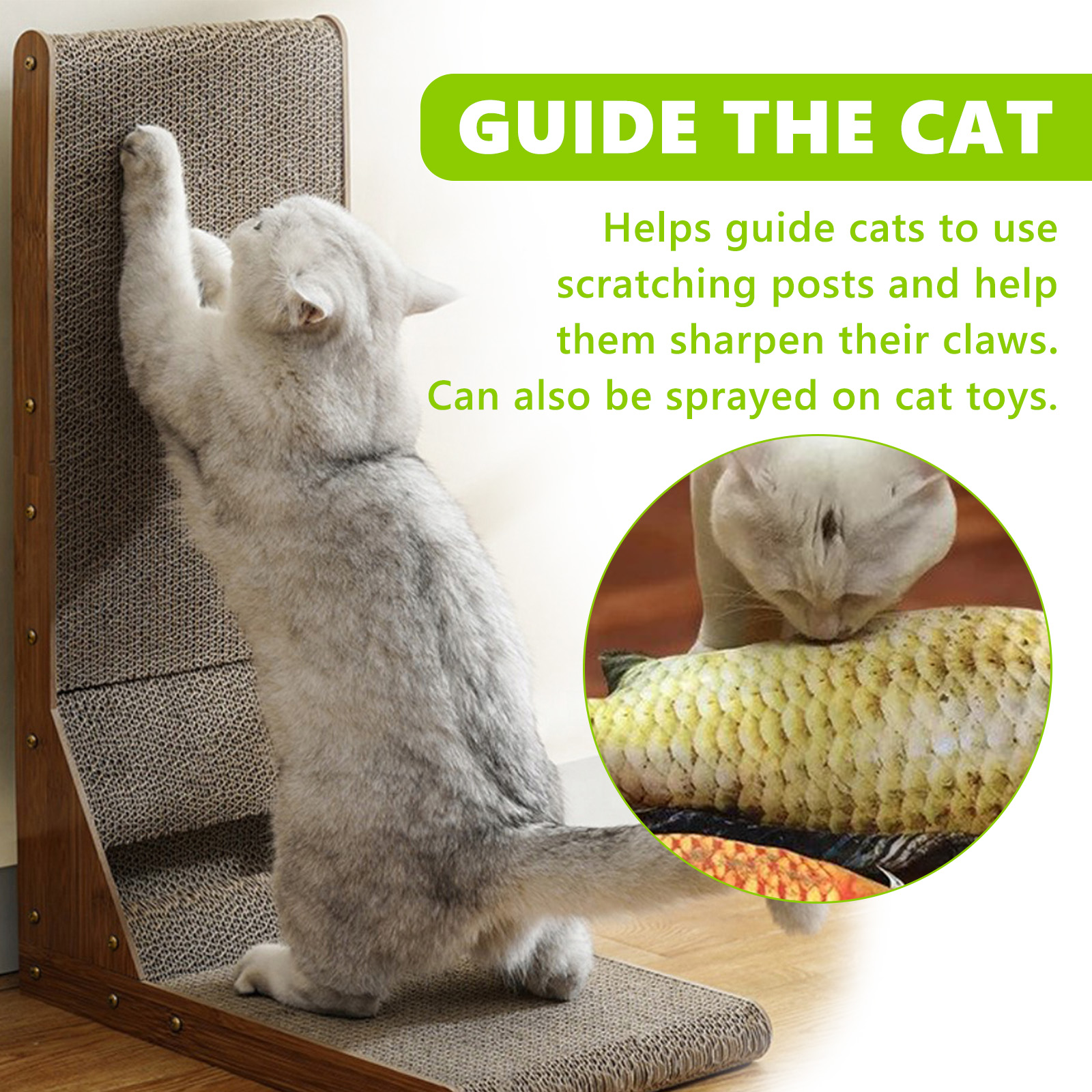 Catnip Spray For Cat Calming Anxiety Relief Energy Boost Playtime Enrichment Daily Pet Care 1 PCS