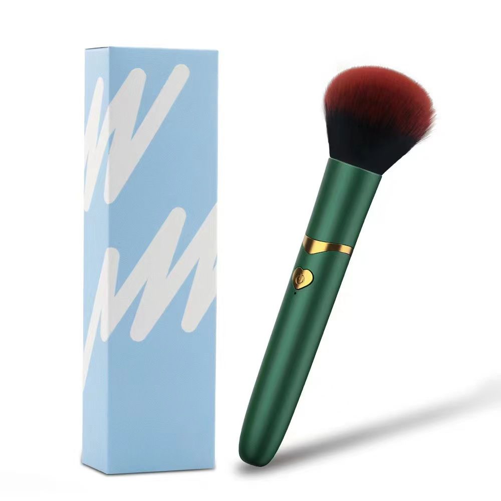 (Black) Sex Toys for Women Insertable Masturbator Adult Toys Female Vibrator Wand Strong Vibration Makeup Brush Design Dildo Bullet Vibrator Rechargeable