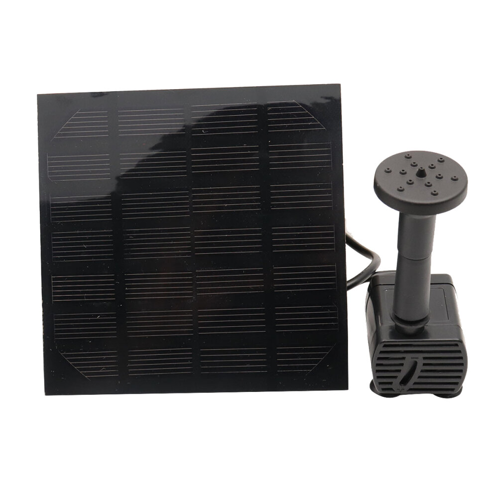 Solar Panel Powered Water Feature Plants Pump Garden Pool Pond Aquarium Fountain