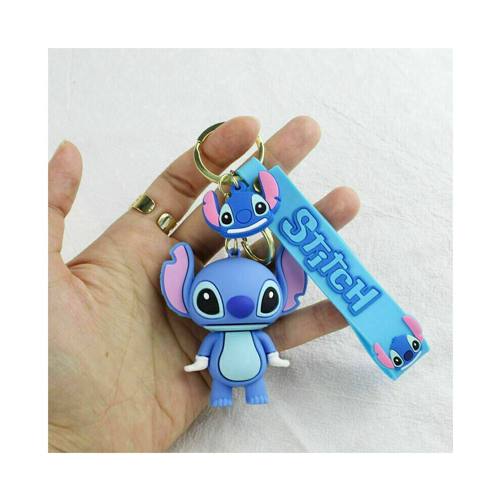 Lilo & Stitch Stitch Action Figure Keychain Backpack Pendant Kids Toys Gift