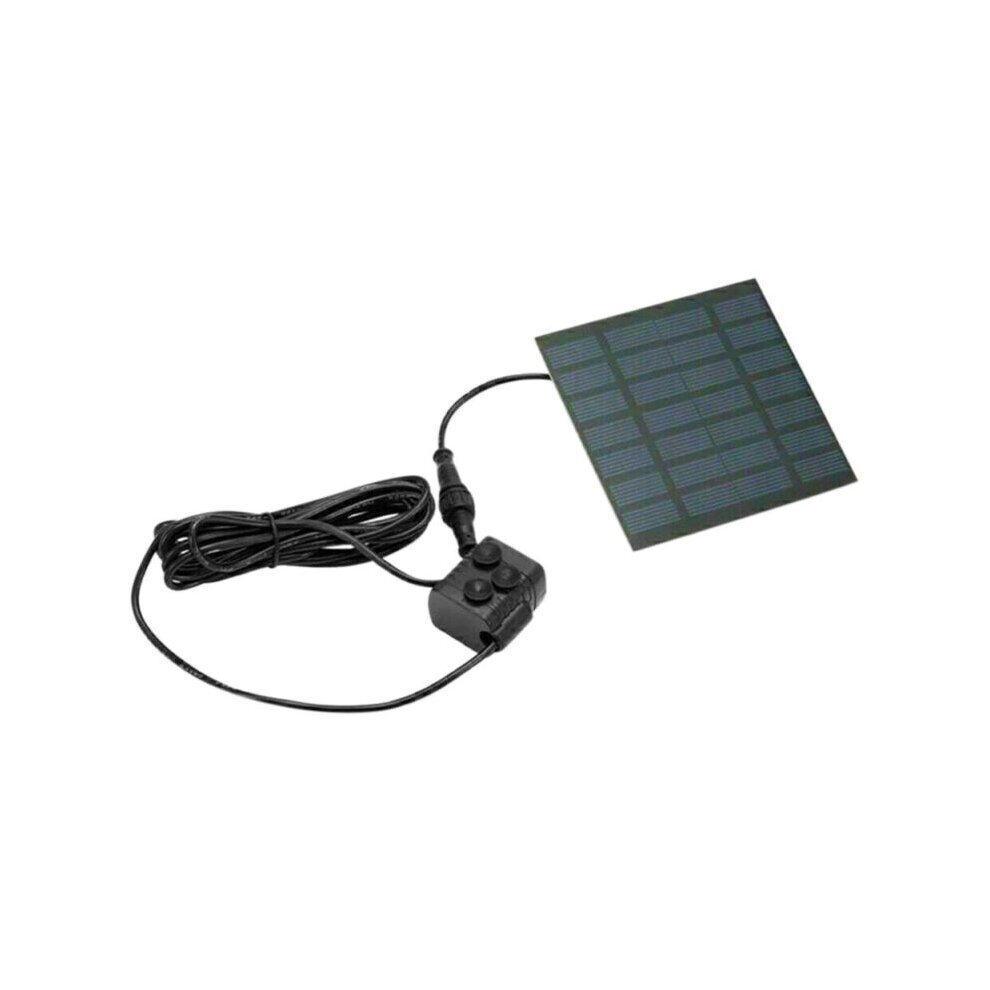 Solar Powered Fountain Garden Pond Water Feature Pump Kit Panel Submersible Pump