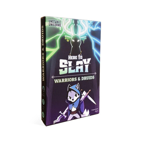Here to Slay: Warriors & Druids Expansion,party game,Board Games,Tabletop & Miniature Gaming