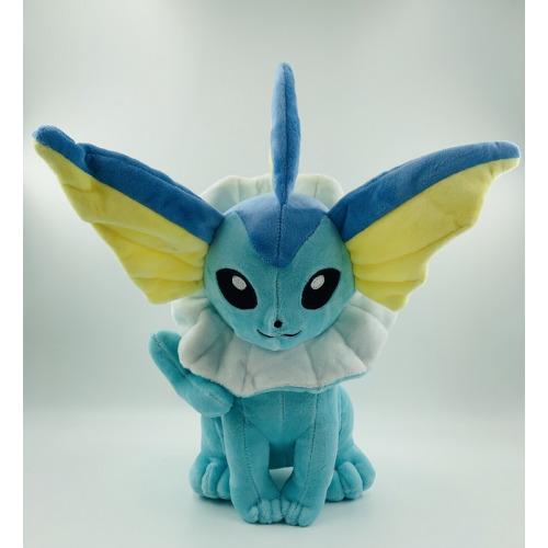 30CM Pokemon VAPOREON Rare Soft Plush Doll Stuffed Doll Kids Toy