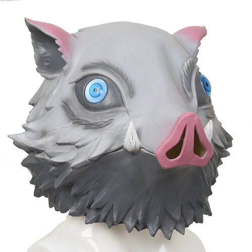 Demon Slayer Kimetsu no Yaiba Cosplay Hashibira Inosuke Mask Wild Boar Face Mask