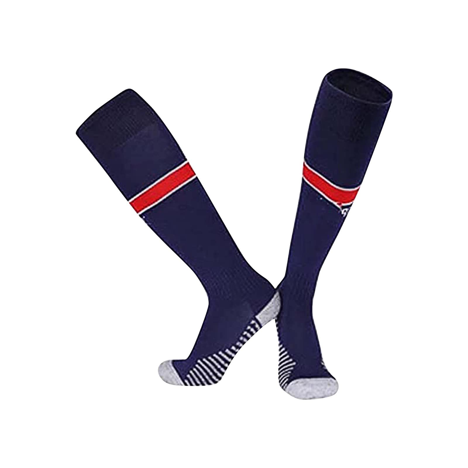 (3PCS Set Adults XXL) PSG Jersey Kit Messi Name Jersey Set Include Shorts T-Shirt Socks 21-22 Paris Home Football Kits Teens Kids Boys Football Jersey Sport Training Jersey Suit Childrens France Football Jersey Sports Suit Number 30 Blue