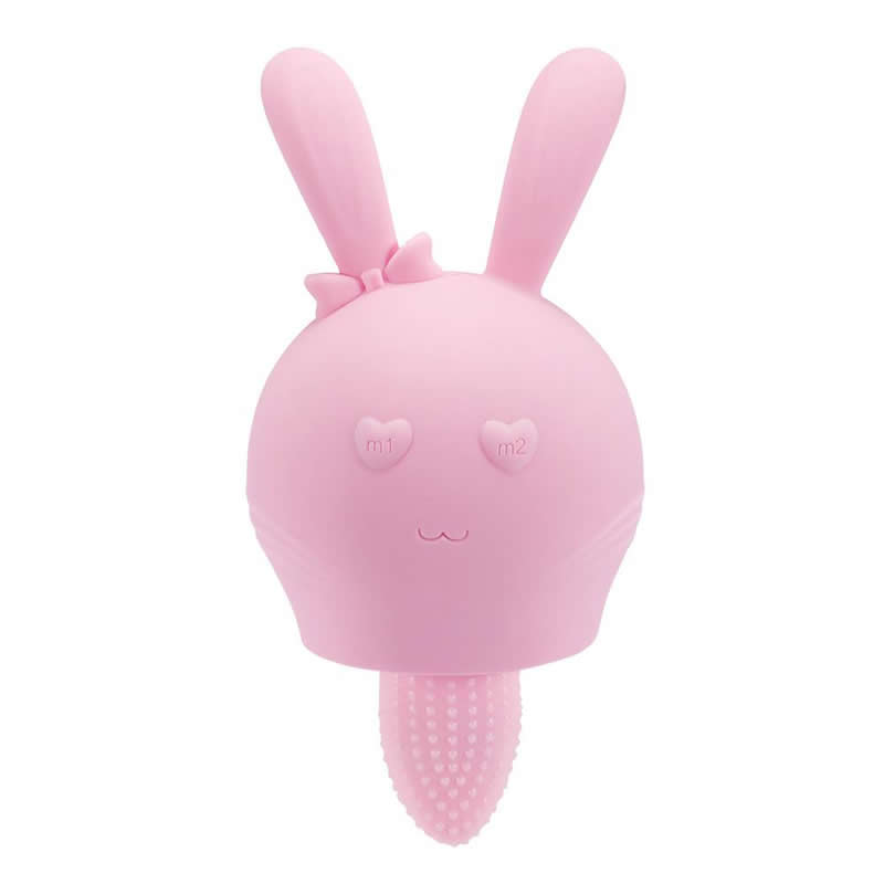 Clitoris Nipple Vibrator for Her Bunny Tongue Licking Clitoris Breast Stimulator G-Spot Massager Egg Sucker Masturbator Adult Oral Sex Toys for Couples and Women Rechargeable