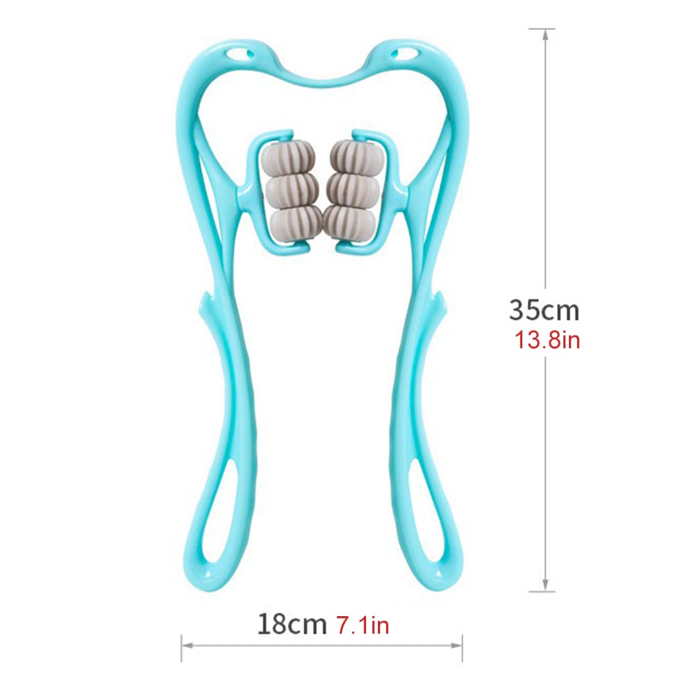 Handheld Neck Massage Roller Muscle Relax Tension Relief