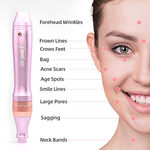 Dr. Pen Ultima M7 Electric Derma Pen Wireless Skin Care Beauty Device Micro Needling Skin Care Therapy Tool with Cartridges
