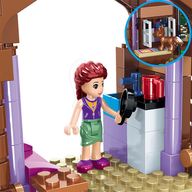 Friends Adventure Camp Tree House Stephanie Figures Kit Building Blocks Girl Emma Toys Friend Gifts Gifts