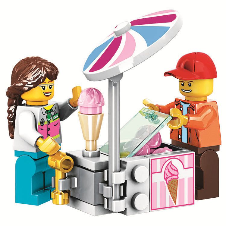 Rotating Ferris Wheel Building Blocks Toys for Children Christmas Gifts