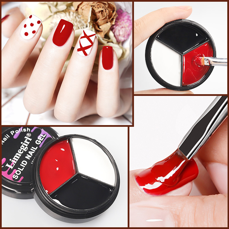 (PGS001~15ML) Gel Nail Kit Starter with Portable UV LED Nail Lamp White Pink Red Purple Gel Nail Polish Set Essential Manicure Tools Nail Art Starter Kit for Beginner DIY Gift