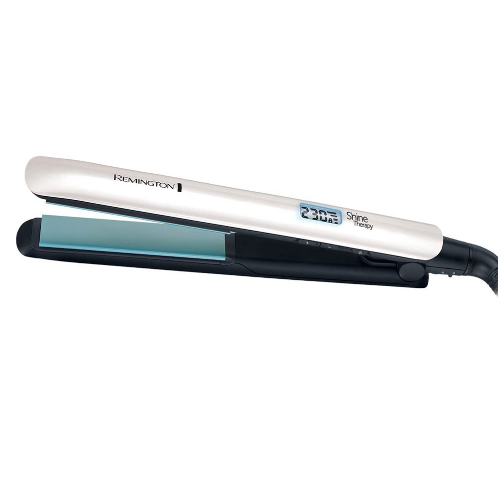 Remington Shine Therapy Ceramic Hair Straighteners with LCD display