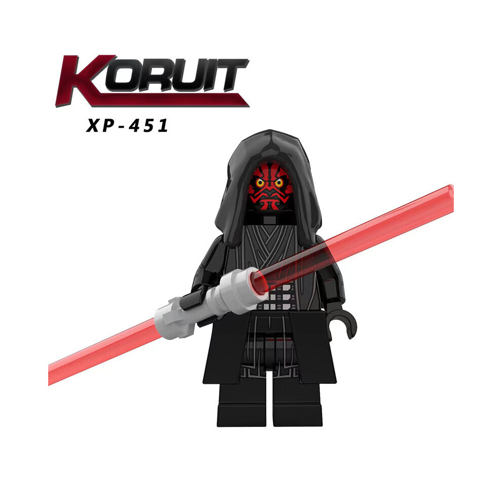 8PCS Star Wars Toys Darth Maul Darth Vader Action Mini Figures Fit Lego children Toy