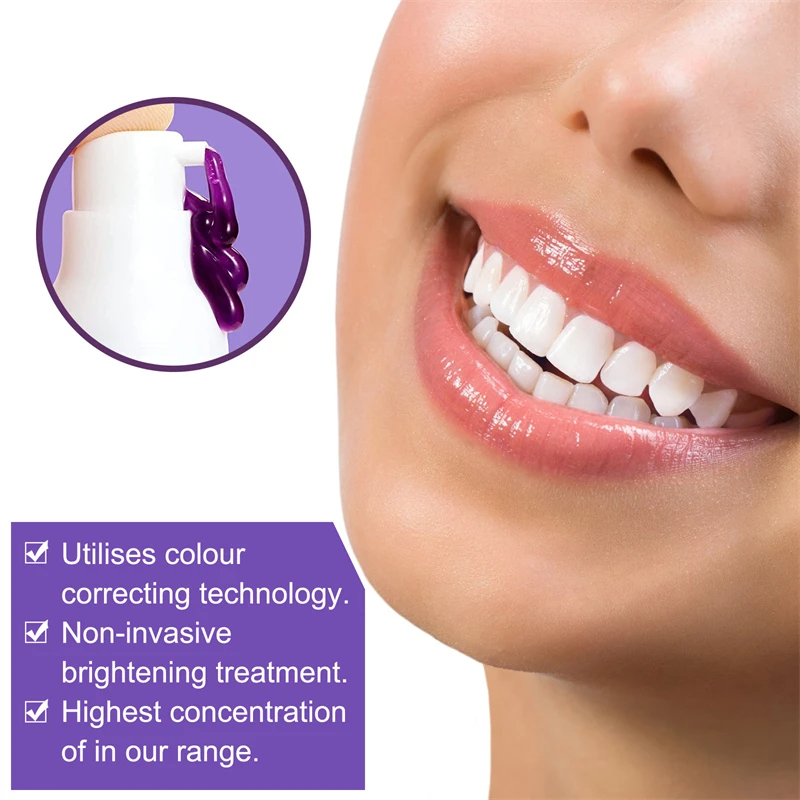 Teeth Whiteners Teeth Whitening Mousse Toothpaste Yellow Teeth Cleaning Removing Bad Breath Stain Oral Keep Fresh Tooth Whitening Care Product 30ml