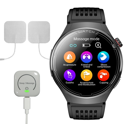 Men Smart Watch CES Sleep Aid Massage Watch Women Physical Therapy ECG Blueooth Call Health Smartwatch Lipids Monitor Fitness Tracker