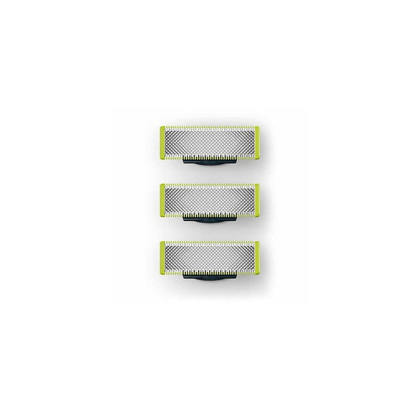 3-pack of razor blades compatible with Philips Oneblade Replacement