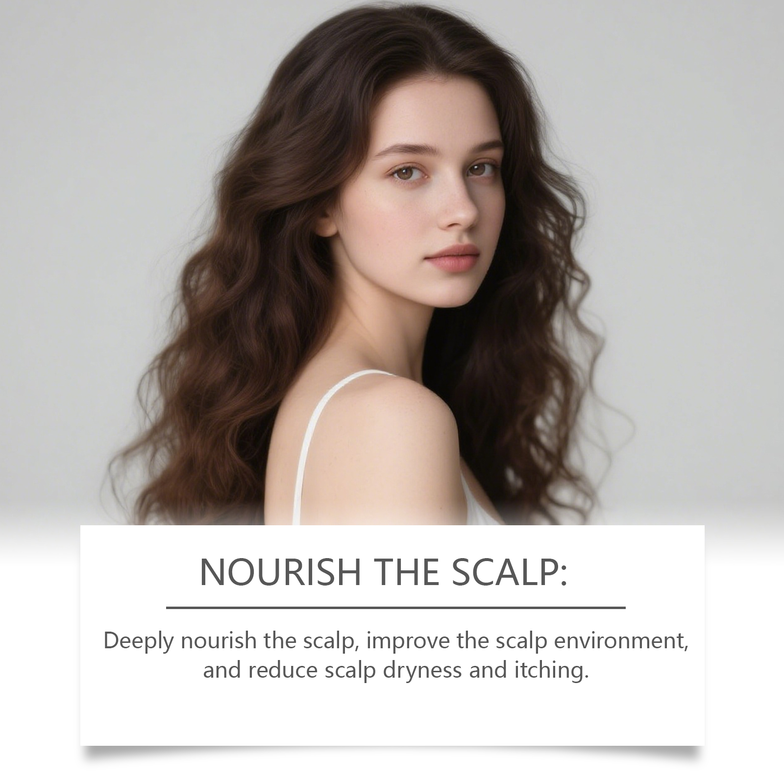 Scalp Nourishing Spray Hair Thickening Treatment Reduce Breakage Volumizing Mist Rosemary Essential Oil Care Strengthen Roots ﻿