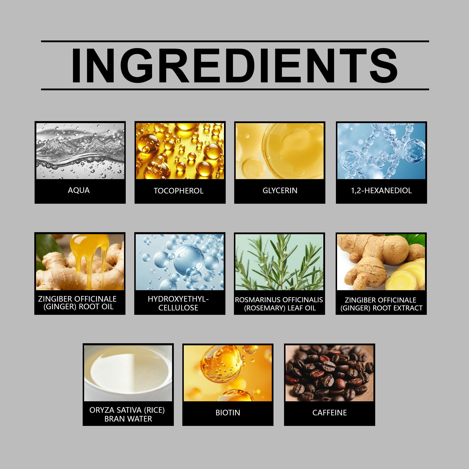 Scalp Nourishing Spray Hair Thickening Treatment Reduce Breakage Volumizing Mist Rosemary Essential Oil Care Strengthen Roots ﻿