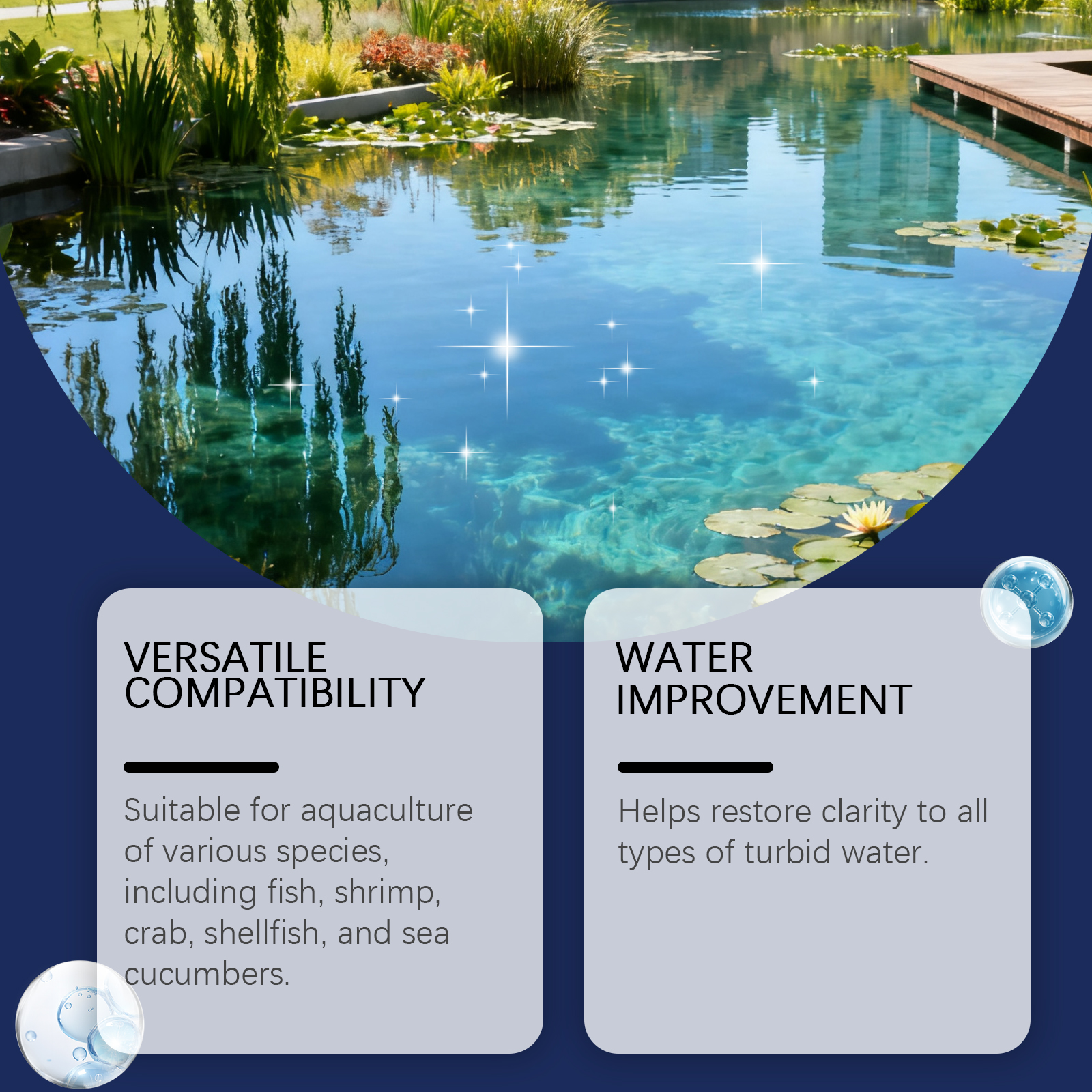 Fish Tank Cleaner Water Clarifying Powder For Cloudy Water Long Lasting Clear Odor Elimination Water Clarifying Powder Aquarium ﻿