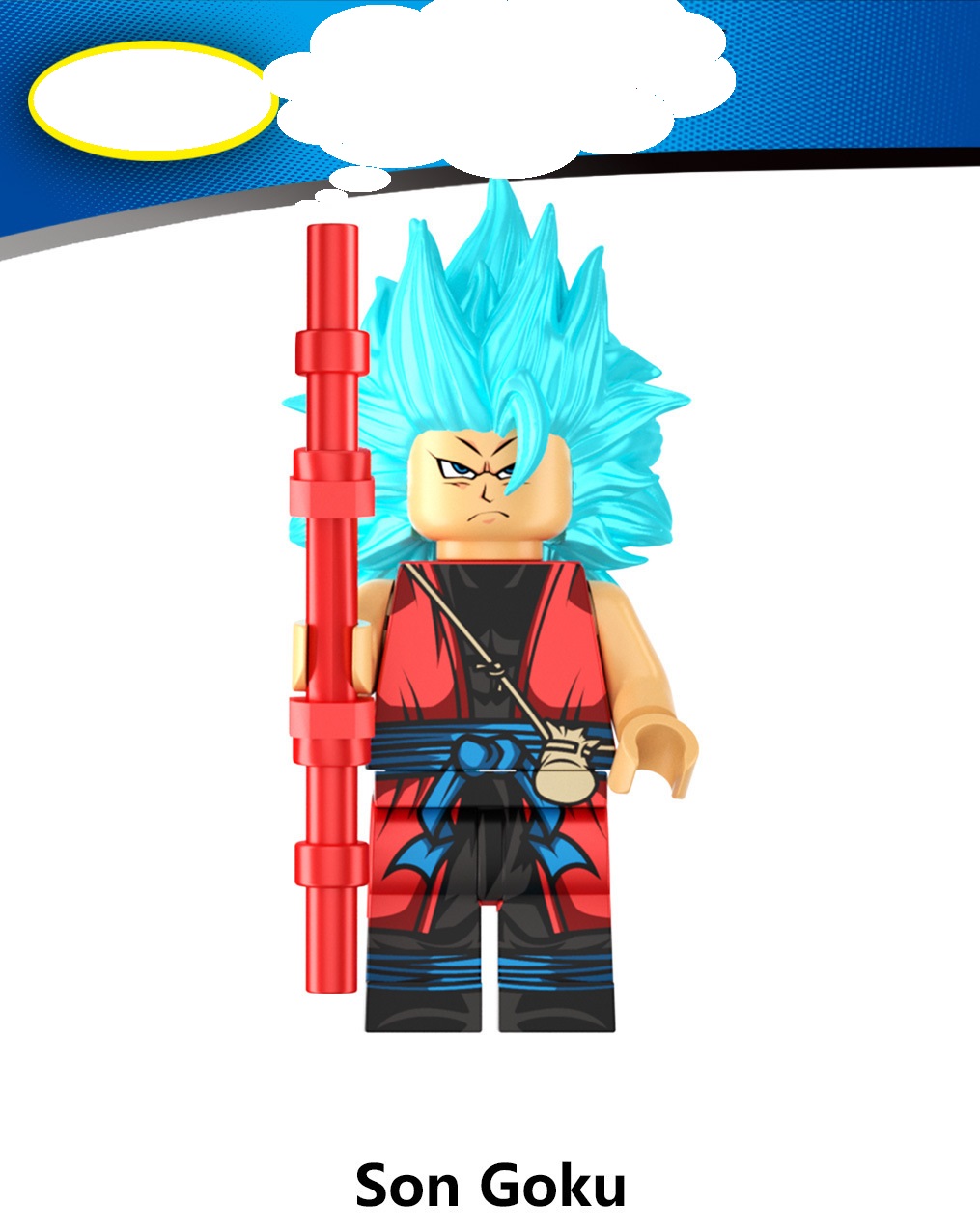 (Zamasu) Dragon Ball Mini Figures Toy Building Blocks Set Construction Collection for Imaginative Games Decoration and Gifts for Kids
