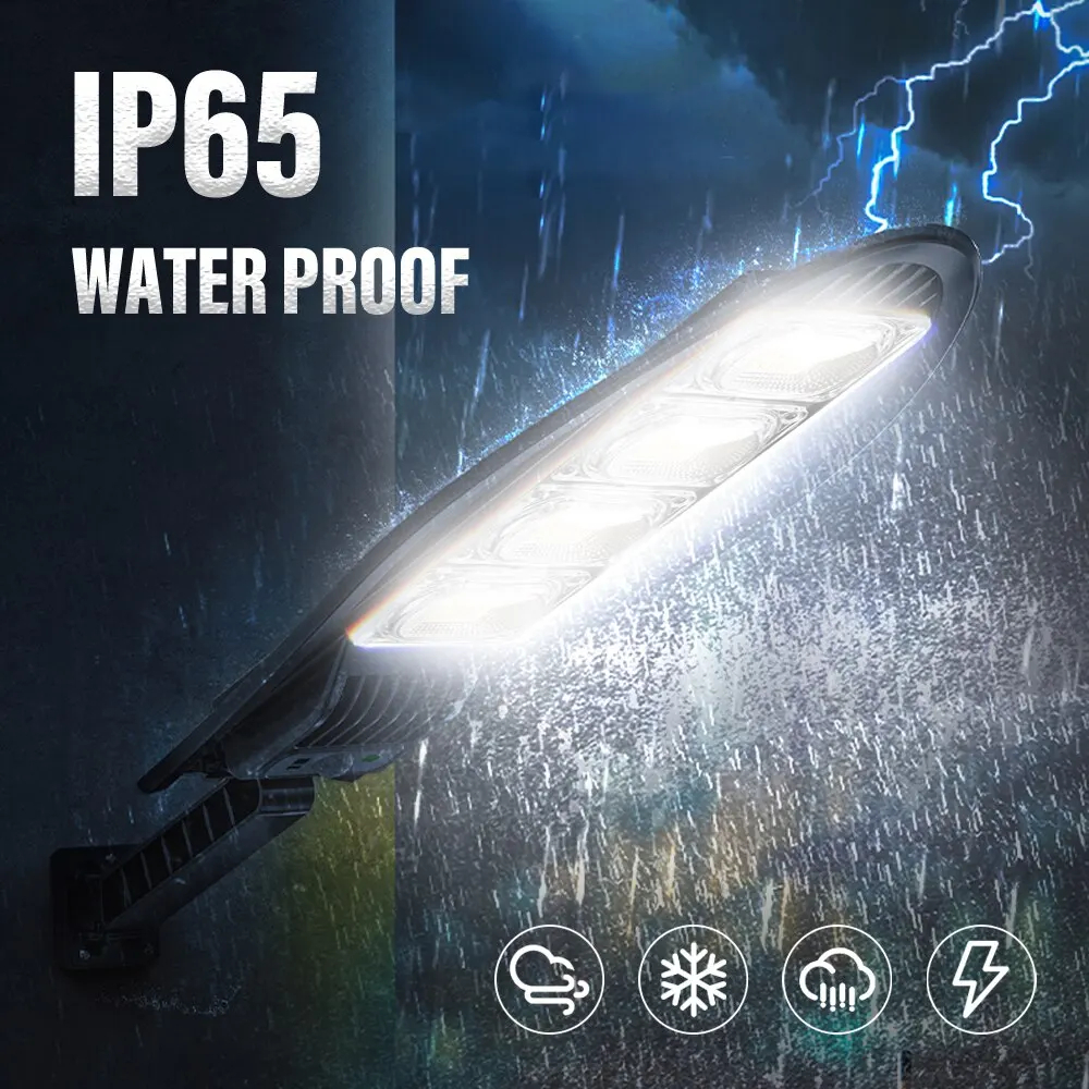 (42LED) LED Solar Lights Outdoor Garden Street Light With Motion Sensor and Remote Control Waterproof Wall Light for Garage Floodlight