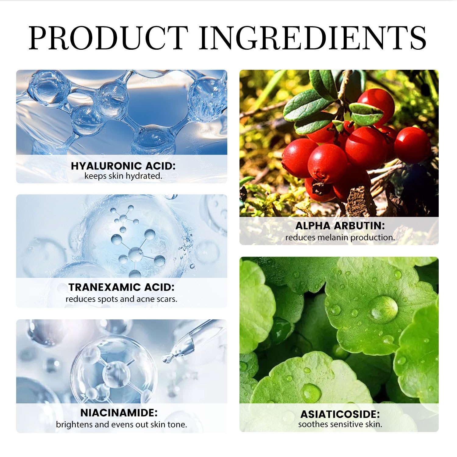 2% Alpha Arbutin Essence Liquid Hydrating Moisturising Facial Serum for Skin Care Home Use Natural