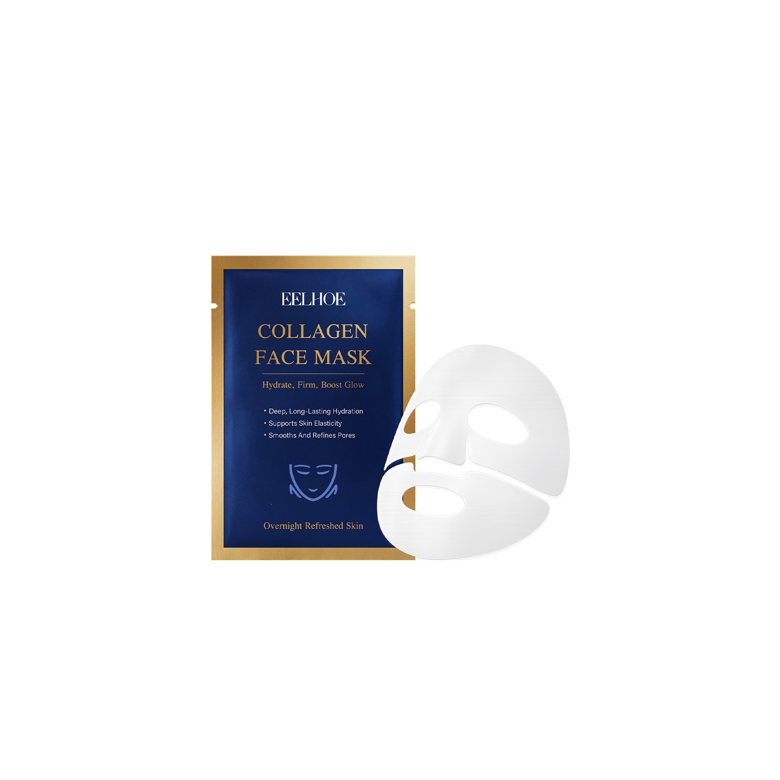 Collagen Hydrating Face Mask For Moisture Boost Nourishing And Gentle Skin Care