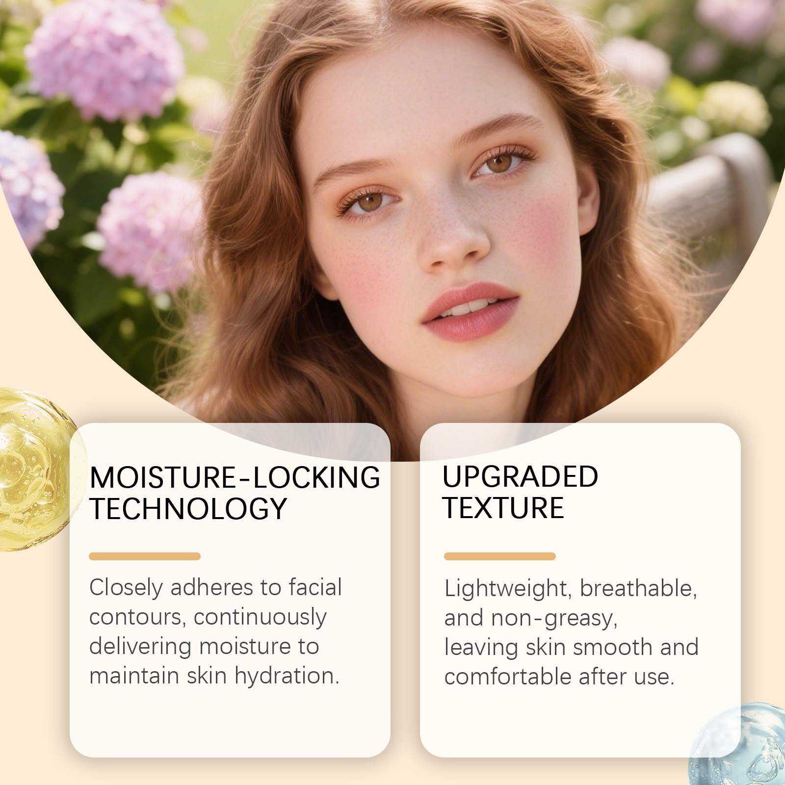 Collagen Hydrating Face Mask For Moisture Boost Nourishing And Gentle Skin Care