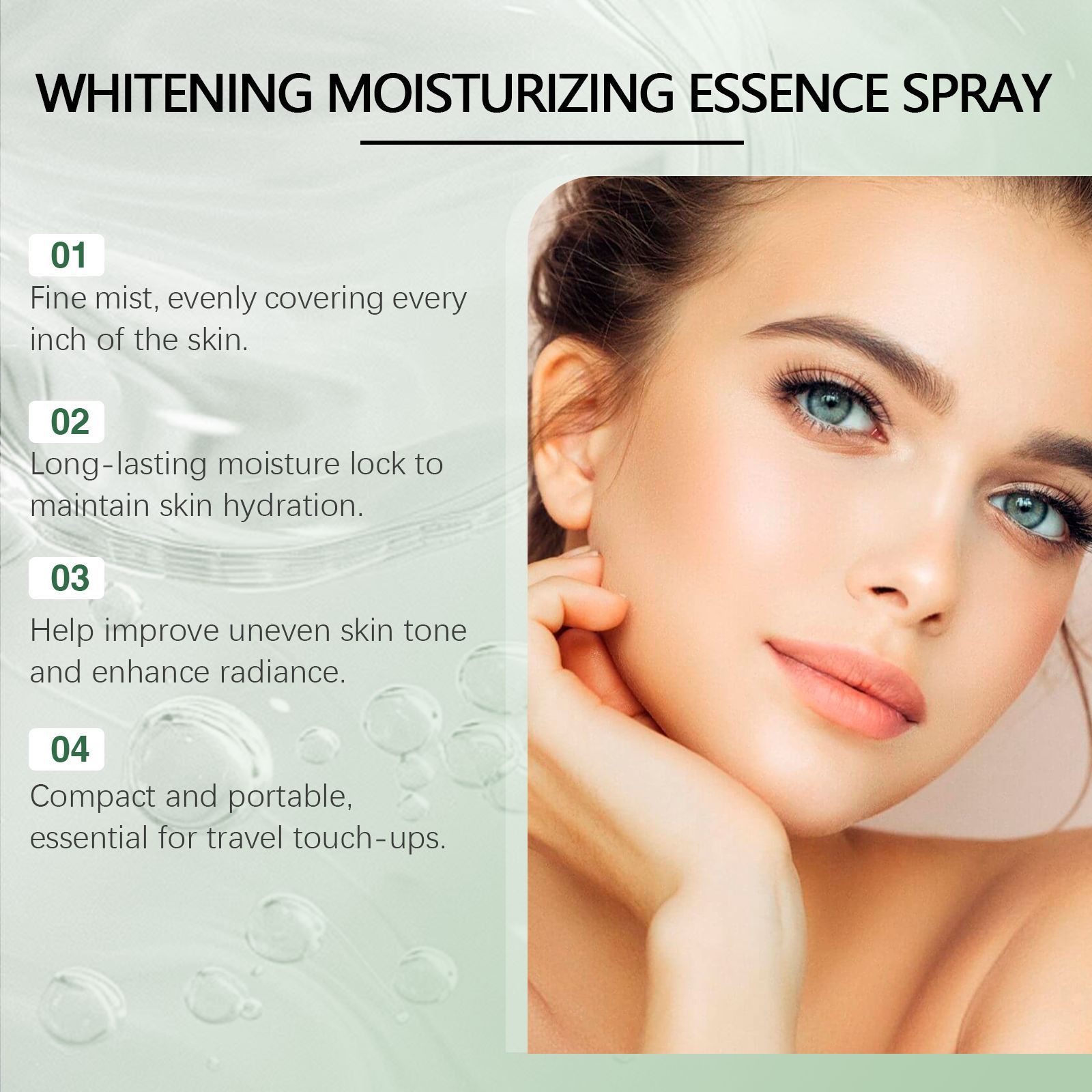 Facial Moisturizing Spray Hydrating For Soft Radiant Skin Daily Refreshing Face Care Mist