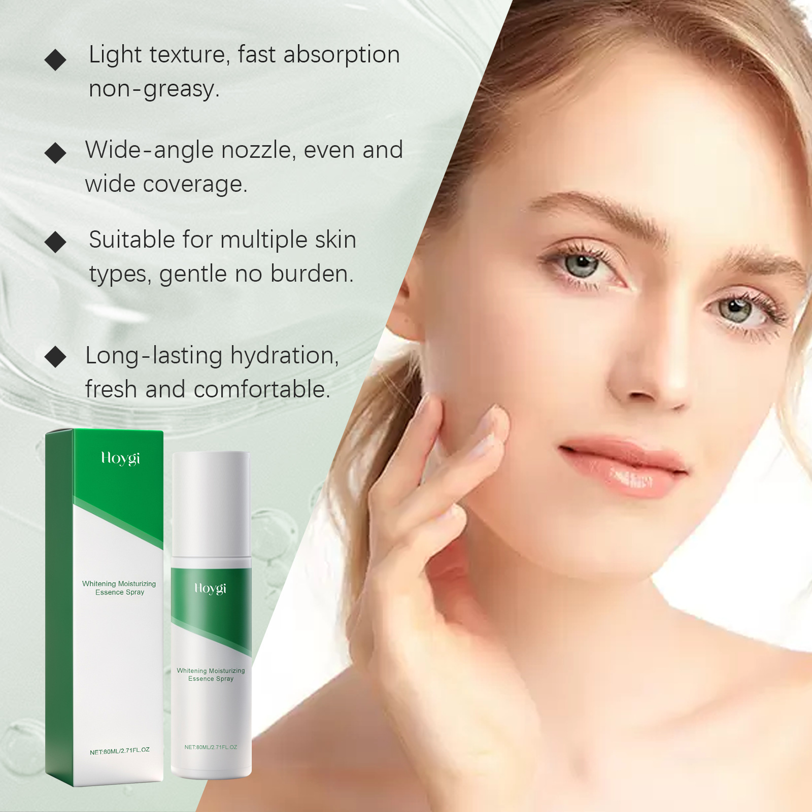 Facial Moisturizing Spray Hydrating For Soft Radiant Skin Daily Refreshing Face Care Mist